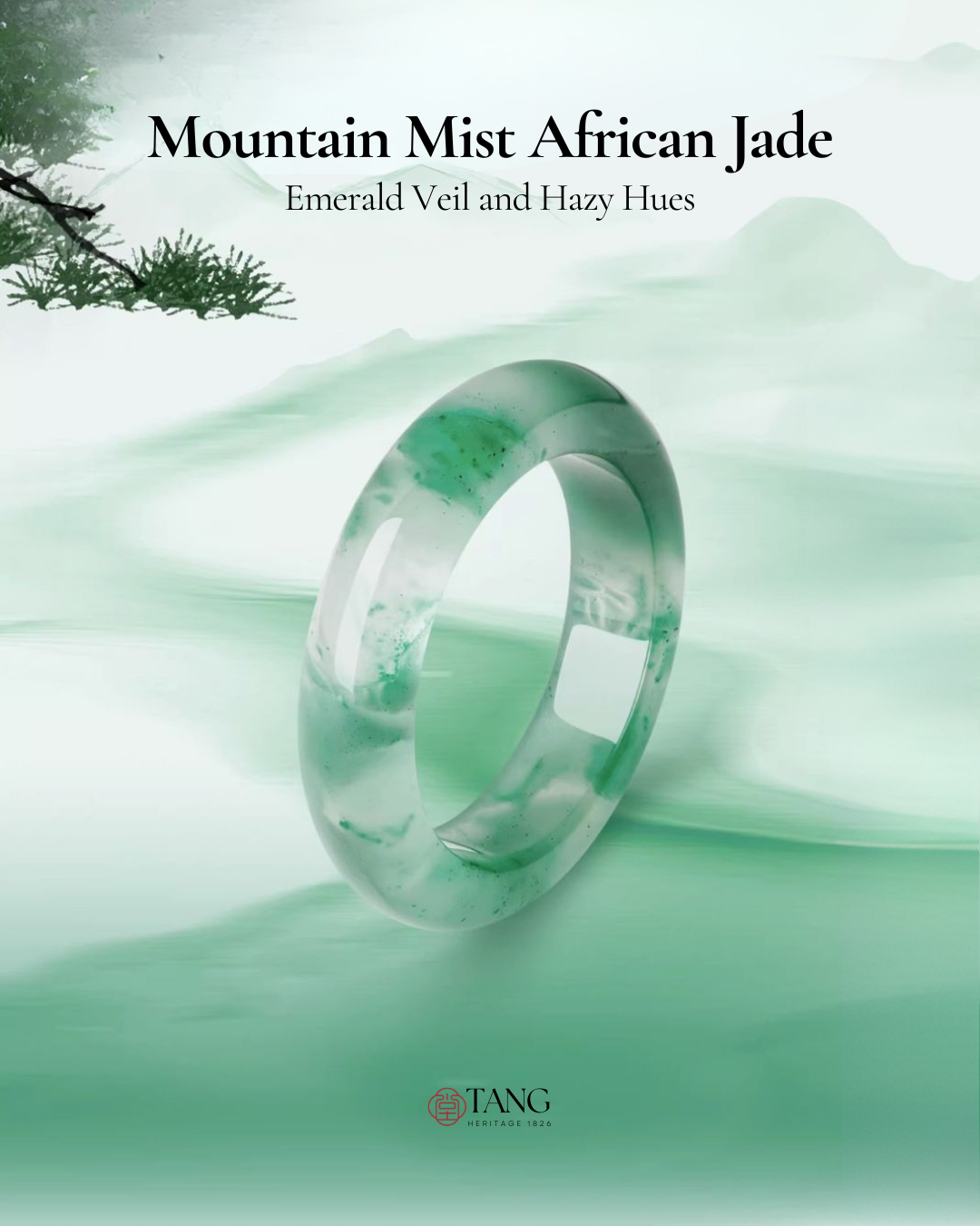 Mountain Mist African Jade Ring