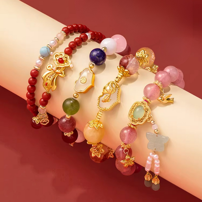 Ruyi Natural Gemstones Bracelets