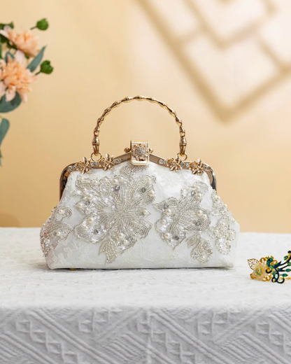 Tang Bloom Camellia Clutch