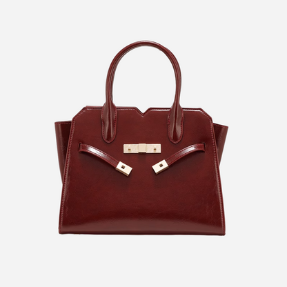 Tang Red 29 Glazed Scarlet Tote