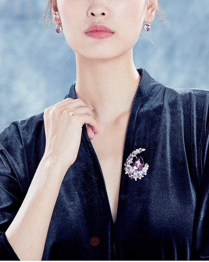 Lunar Bloom Brooch