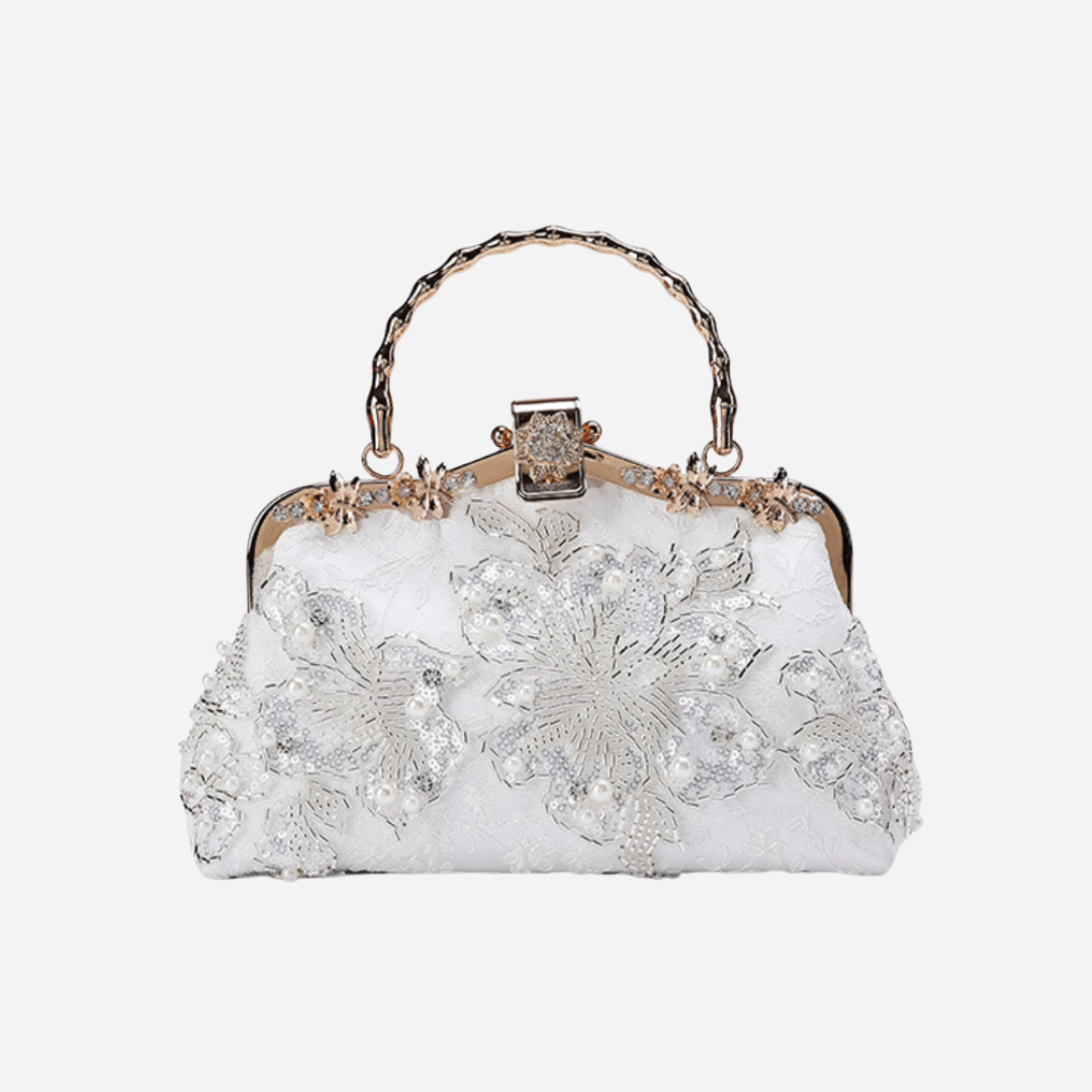 Tang Bloom Camellia Clutch