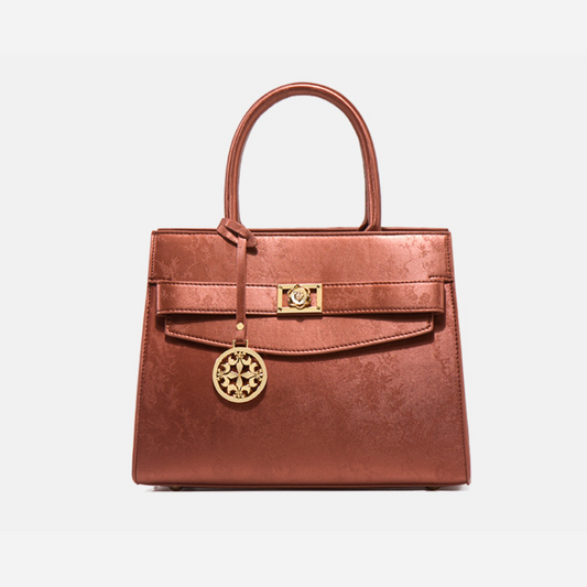 Tang Red 27 Silk Tote Bag