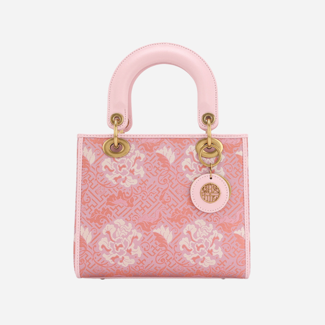 Tang Red 27 Song Brocade Bag