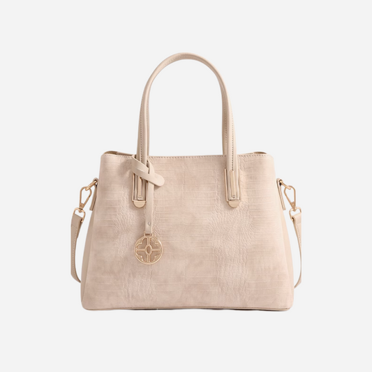 Tang Red 28 Crocodile-Embossed Tote