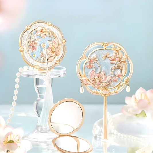 The Floating Lotus Hand Mirror