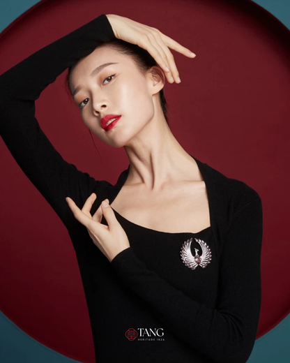 Celestial Phoenix Brooch