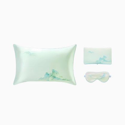 Ethereal Bloom Silk Sleep Gift Set