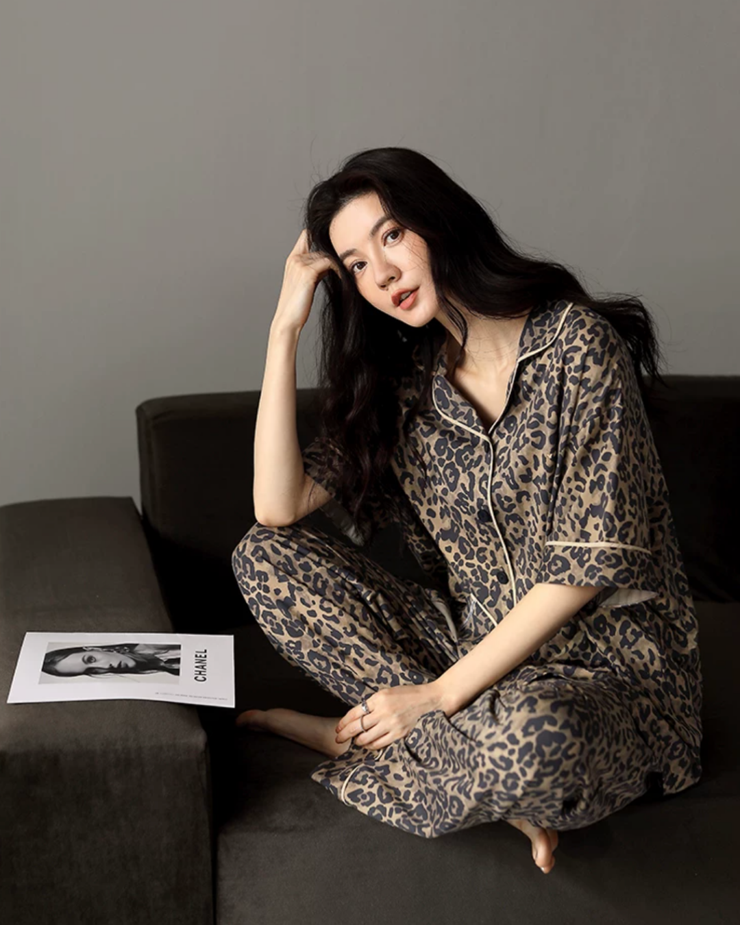 Yě Pajamas Set (Short Sleeve & Pants)