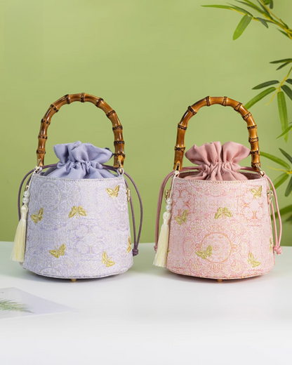 Tang Bloom Garden Bucket Bag