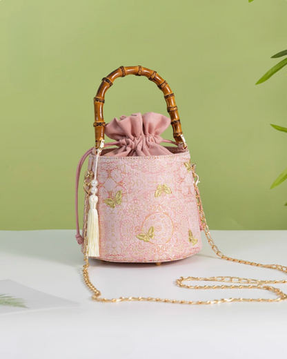 Tang Bloom Garden Bucket Bag