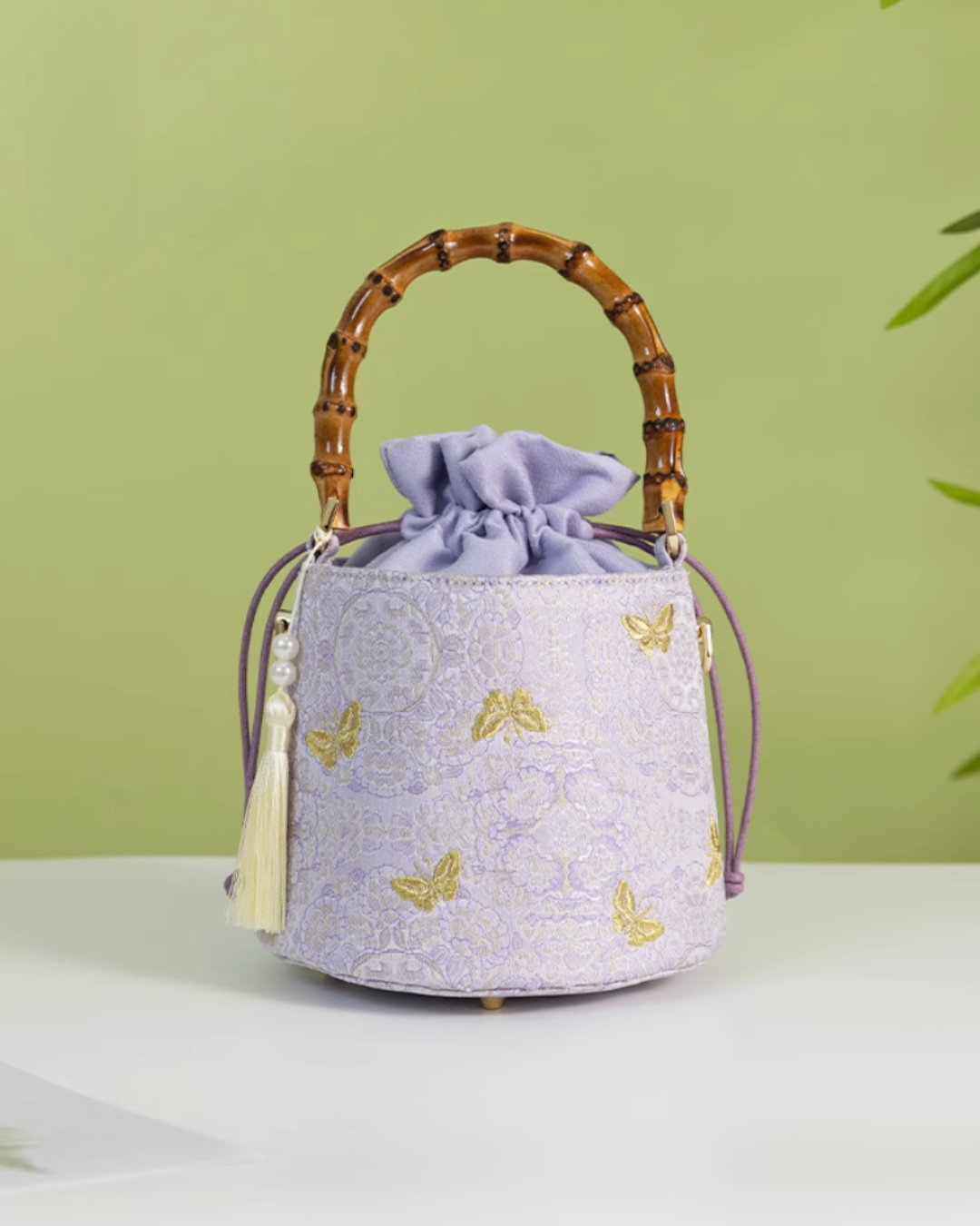 Tang Bloom Garden Bucket Bag