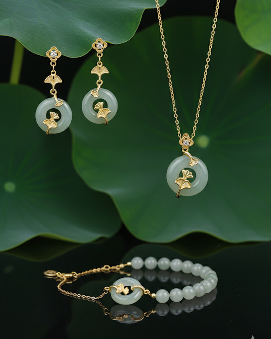 Rei Jade Jewellery Set