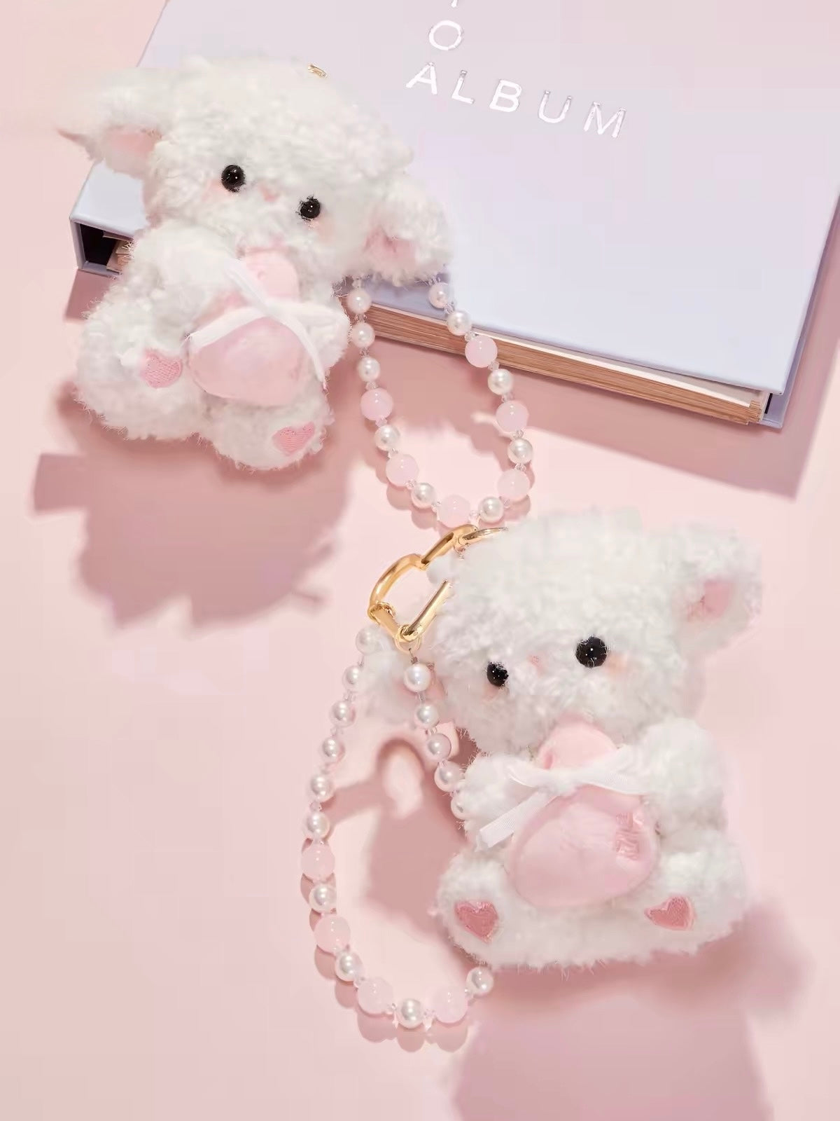 Fire Goat 2027 Fortune Goat Scented Plush Phone Charm