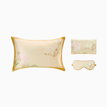 Ethereal Bloom Silk Sleep Gift Set