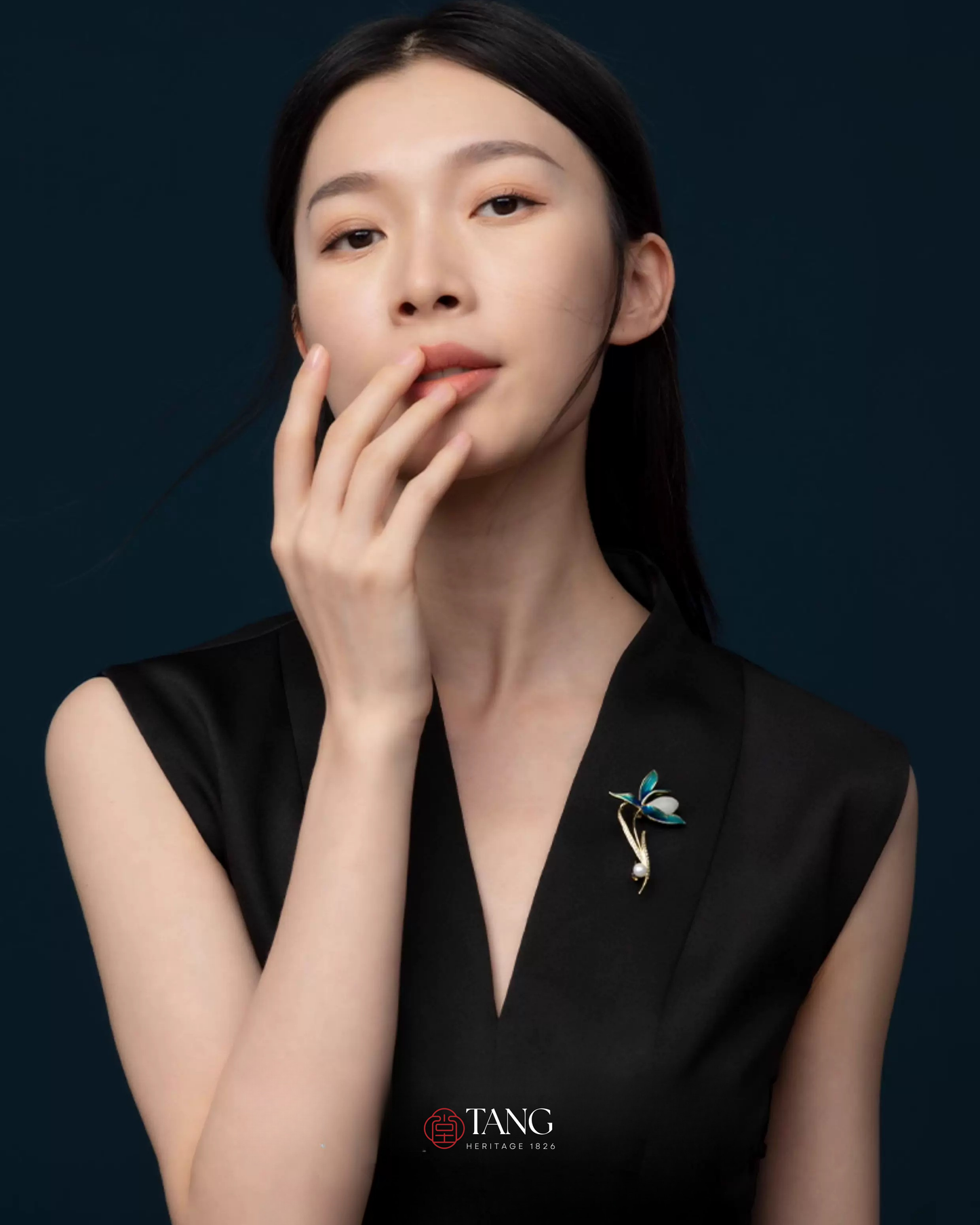 Serene Magnolia Brooch
