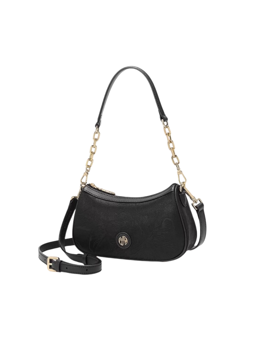 Tang Imperial 23 Cloud Silk Peony Shoulder Bag