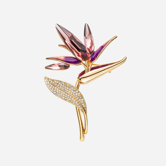 Orchid Whisper Brooch