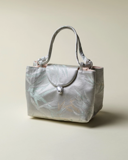 Whispering Bamboo Brocade Mini Tote