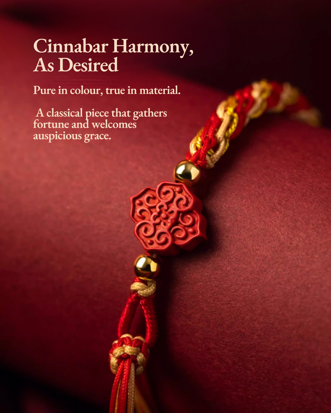 Emperor's Fortune Coins Red String Bracelet