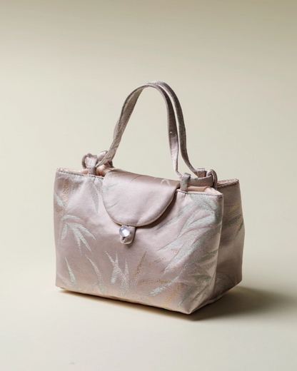 Whispering Bamboo Brocade Mini Tote