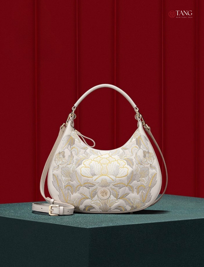 Tang Imperial 25 Embroidered Blossoms Clutch