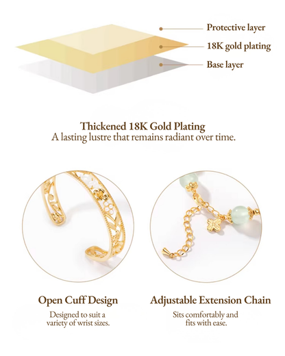 Legend of the Jade Rabbit Bracelet Set