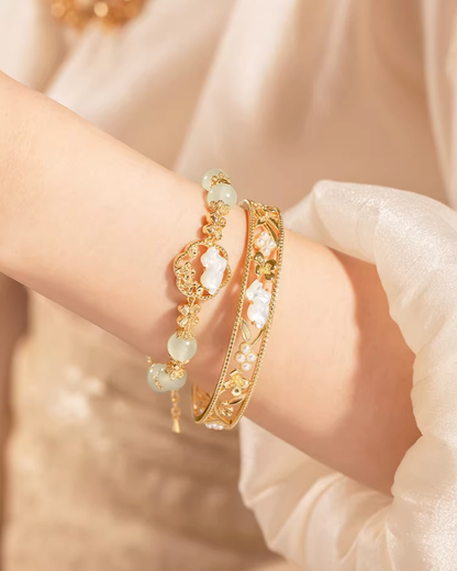 Legend of the Jade Rabbit Bracelet Set