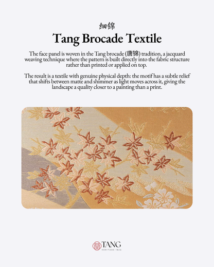 Tang Gold 24 Four Seasons Brocade Tote