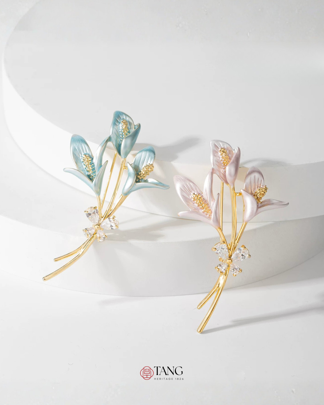 Wind Song Lily Brooch