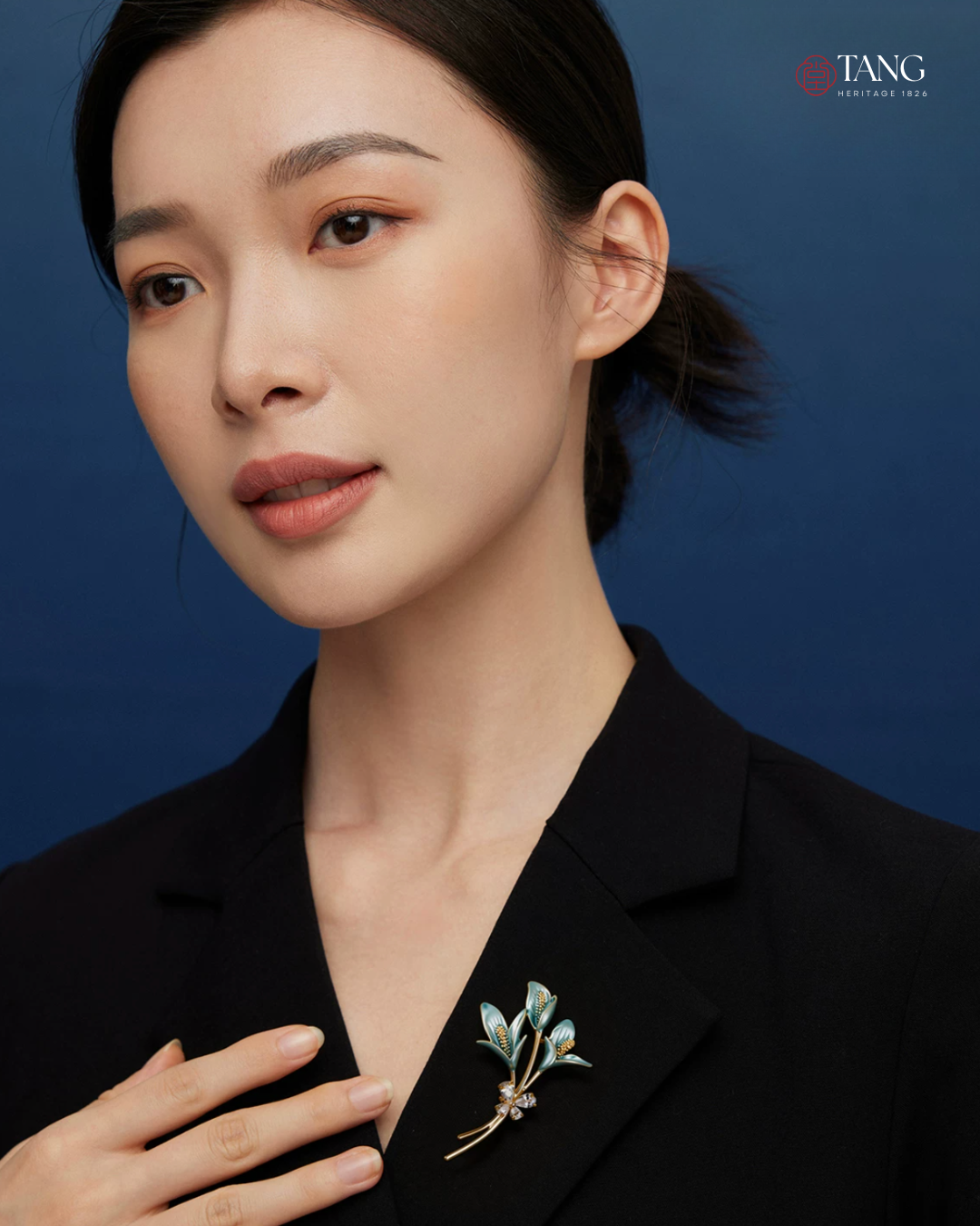 Wind Song Lily Brooch