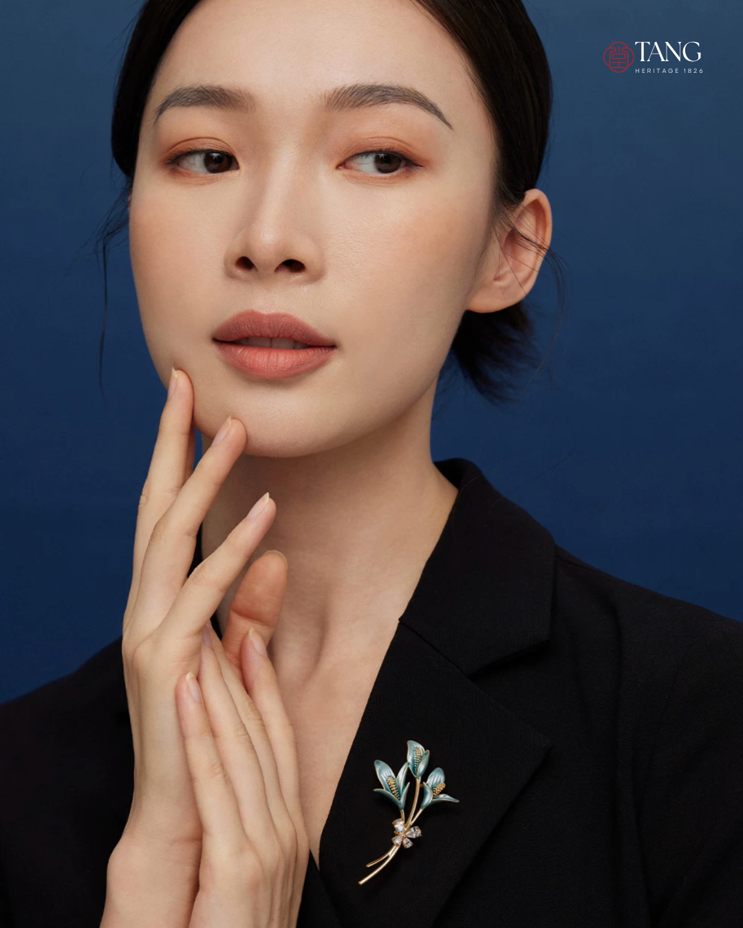 Wind Song Lily Brooch