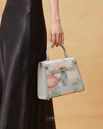 Tang Gold 24 Four Seasons Brocade Tote