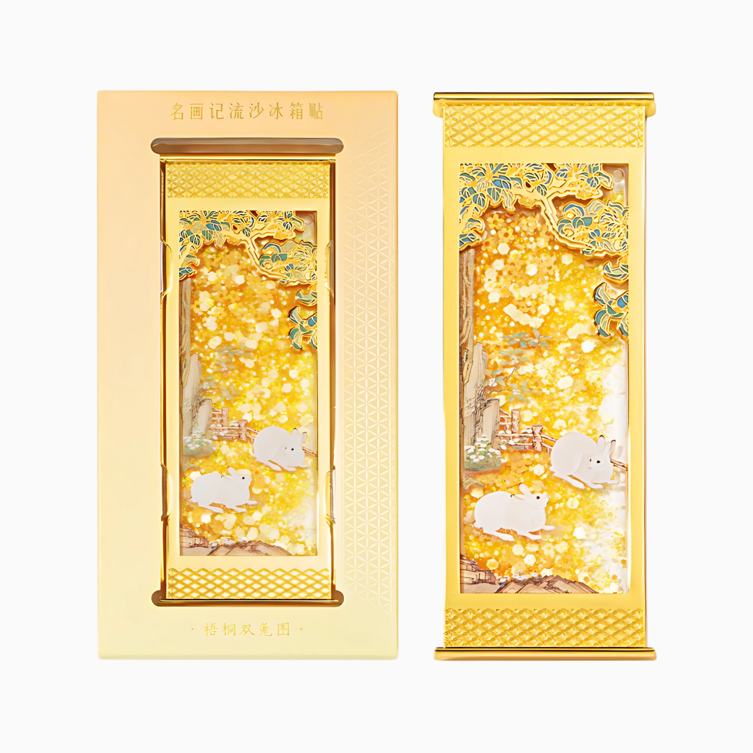 Timeless Scrolls Flowing Sand Magnet Gift Set
