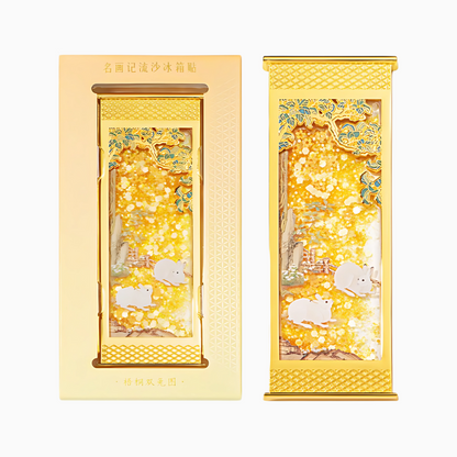 Timeless Scrolls Flowing Sand Magnet Gift Set