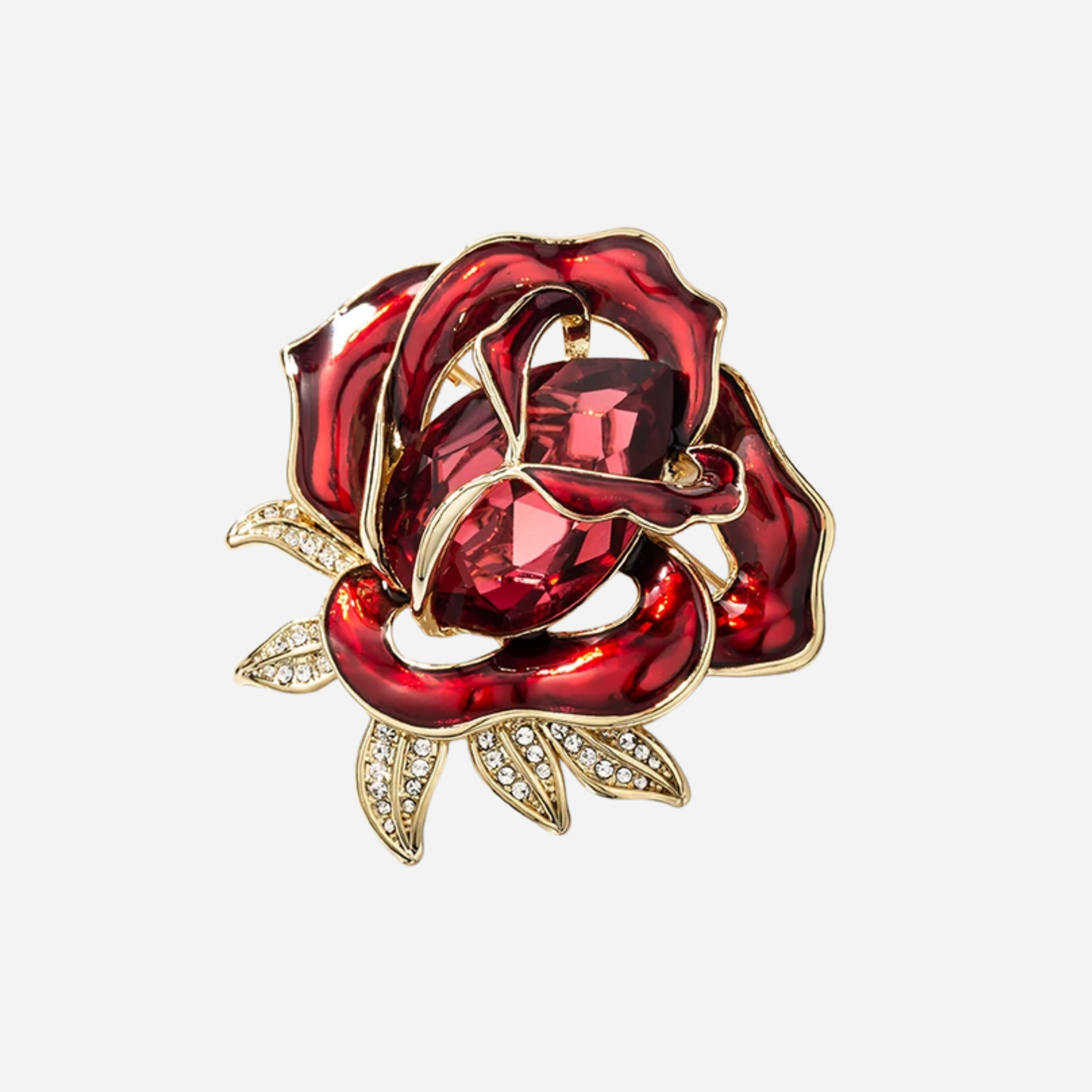 Eternal Rose Brooch