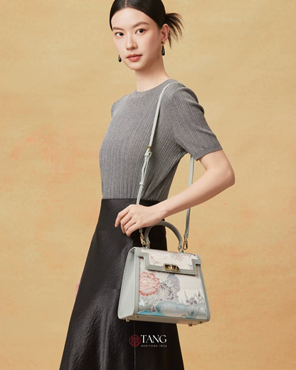 Tang Gold 24 Four Seasons Brocade Tote