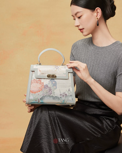 Tang Gold 24 Four Seasons Brocade Tote