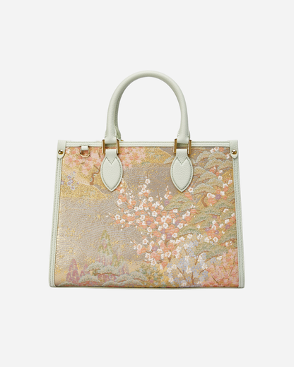 Tang Gold 28 Landscape Nishijin Brocade Tote (Special Invitation Only)