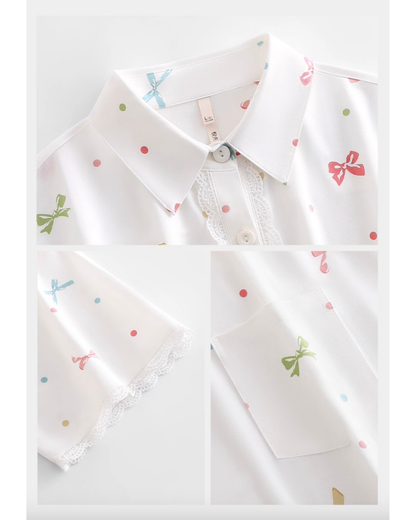 Ruì Pajamas Set (Short-Sleeve & Shorts)