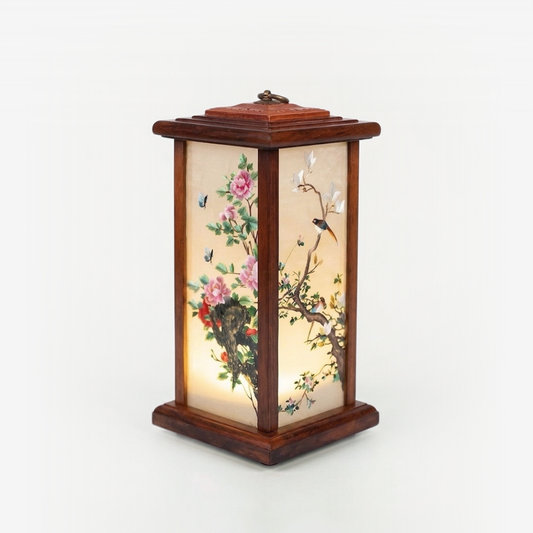Su Embroidery Palace Silk Lamp