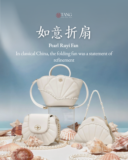 Tang Imperial 22 Pearl Fan Saddle Bag