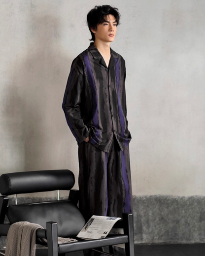 Wǎn Pajamas Set (Long-Sleeve & Pants)
