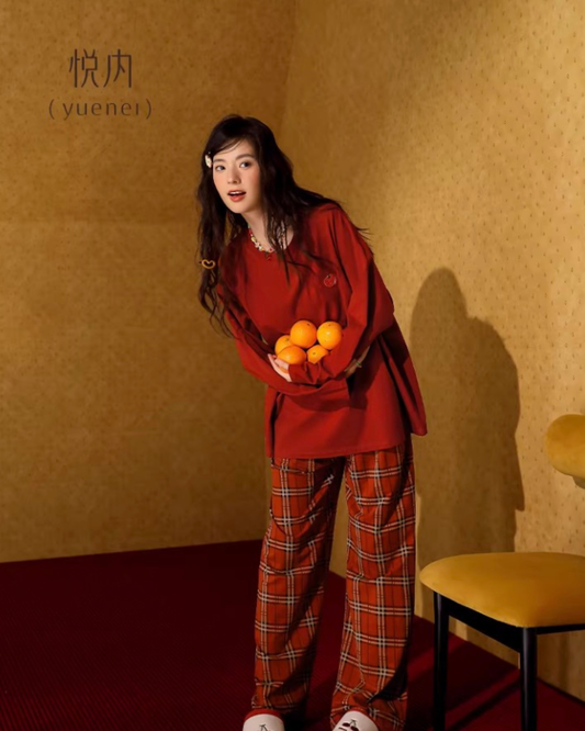 Dù Pajamas Set (Long-sleeve & pants)
