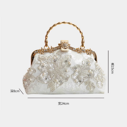Tang Bloom Camellia Clutch