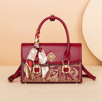 Tang Red 25 Regal Shoulder Bag