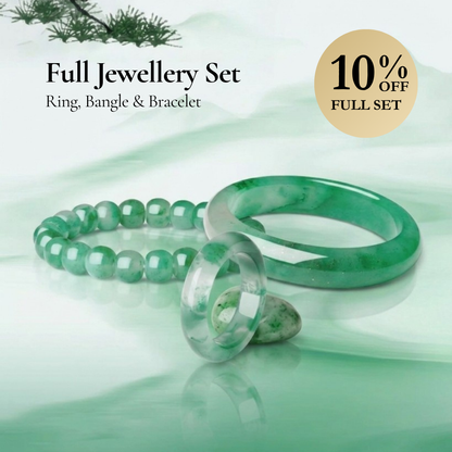 Mountain Mist African Jade Ring