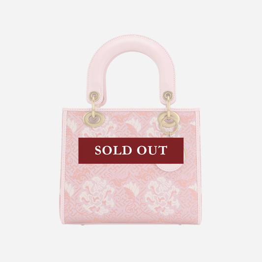 Tang Red 27 Song Brocade Bag