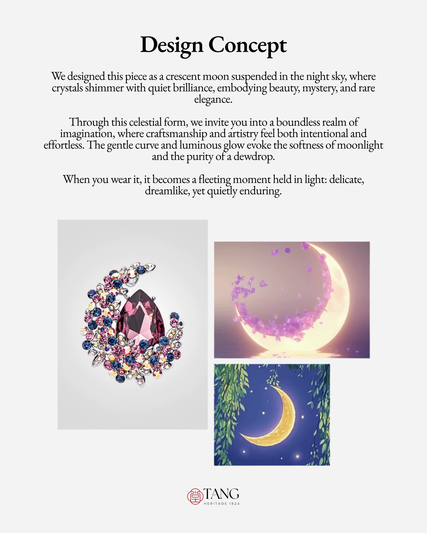 Lunar Bloom Brooch