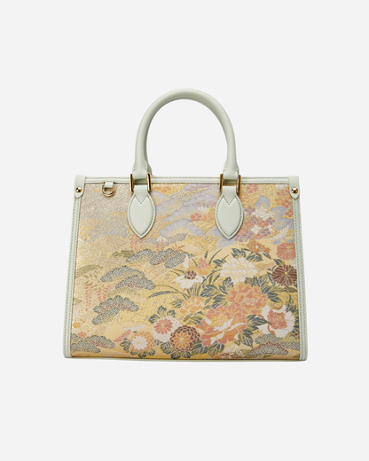Tang Gold 28 Landscape Nishijin Brocade Tote (Special Invitation Only)